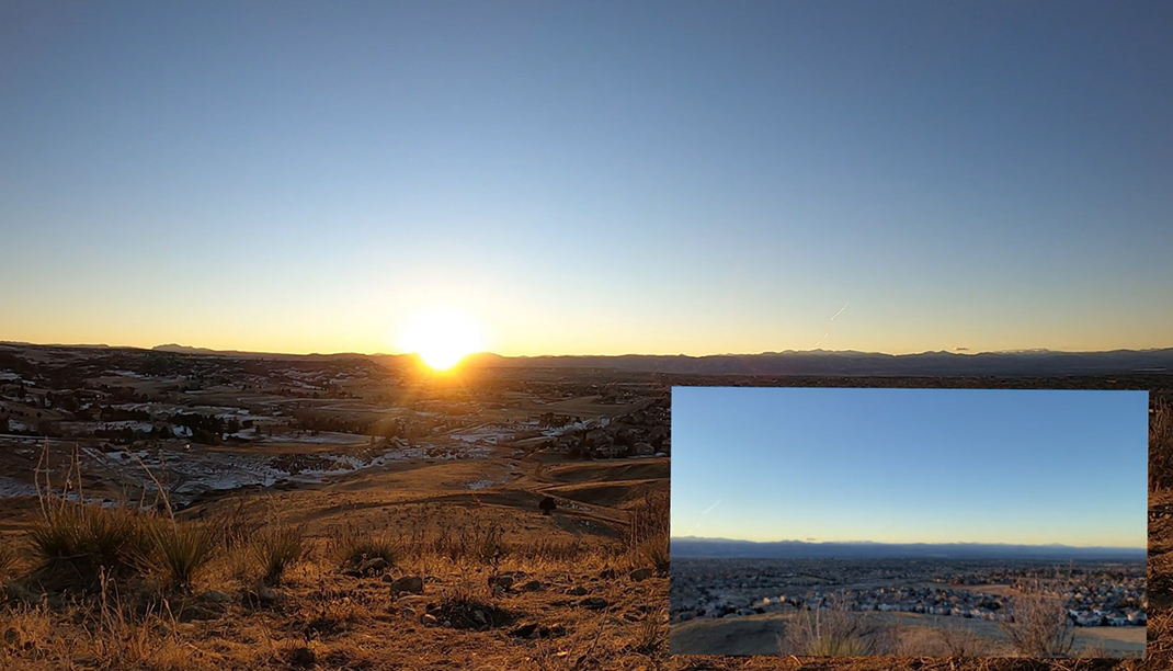 Sunset Lone Tree Colorado