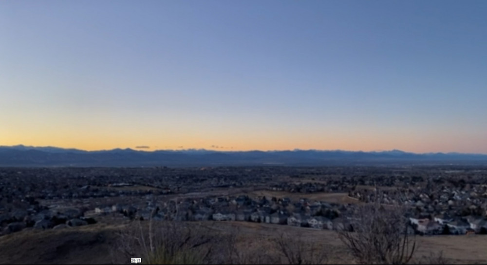 Sunset Lone Tree Colorado