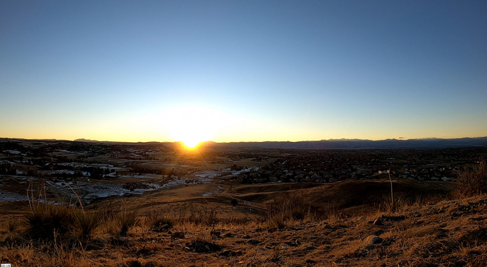 Sunset Lone Tree Colorado